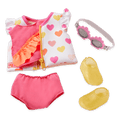 Doll Swim Outfit