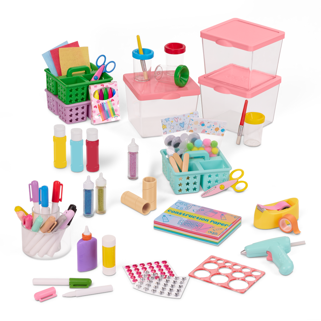 Doll Art Activity Table