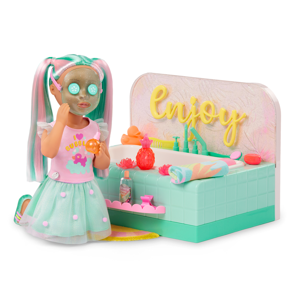 Leia and Bathtub Playset