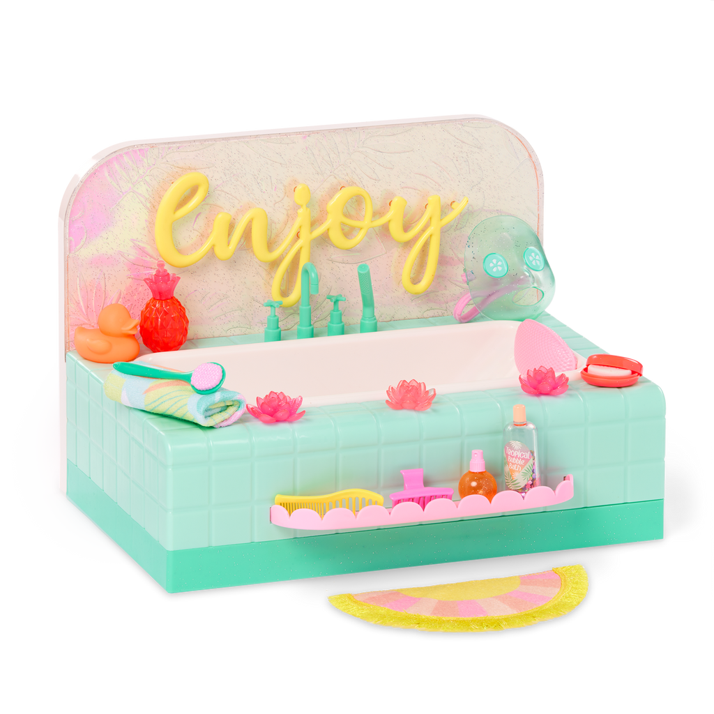 Leia and Bathtub Playset
