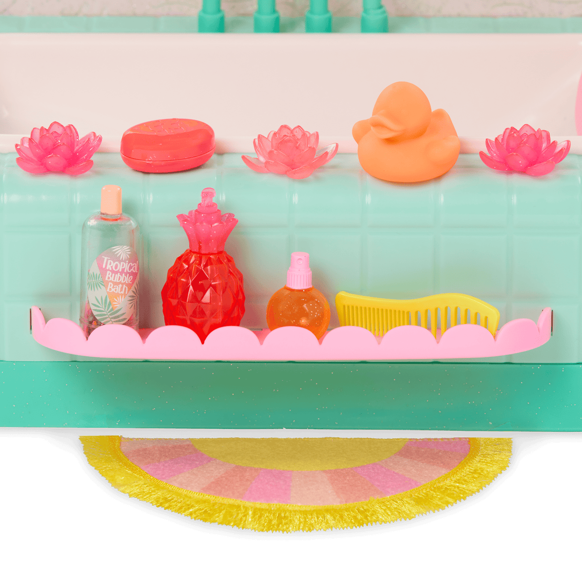 Leia and Bathtub Playset
