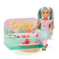Leia and Bathtub Playset
