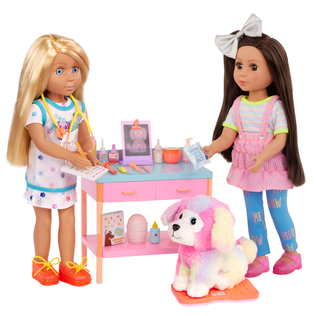Sniffles Vet Table Playset