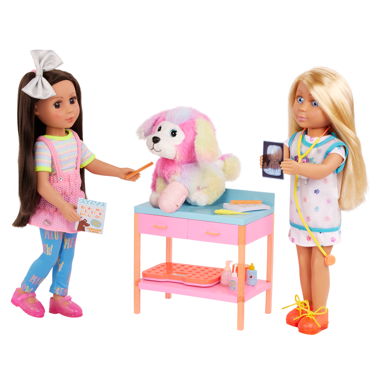 Sniffles Vet Table Playset