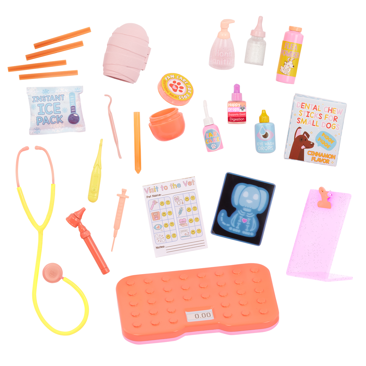 Sniffles Vet Table Playset
