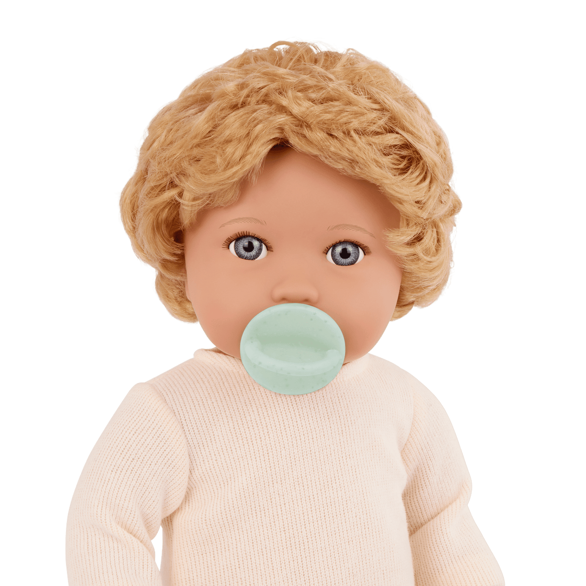 Short-Hair Blonde Baby Doll