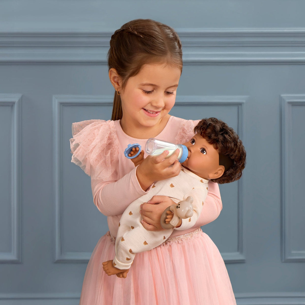 Brunet Doll Bottle Set