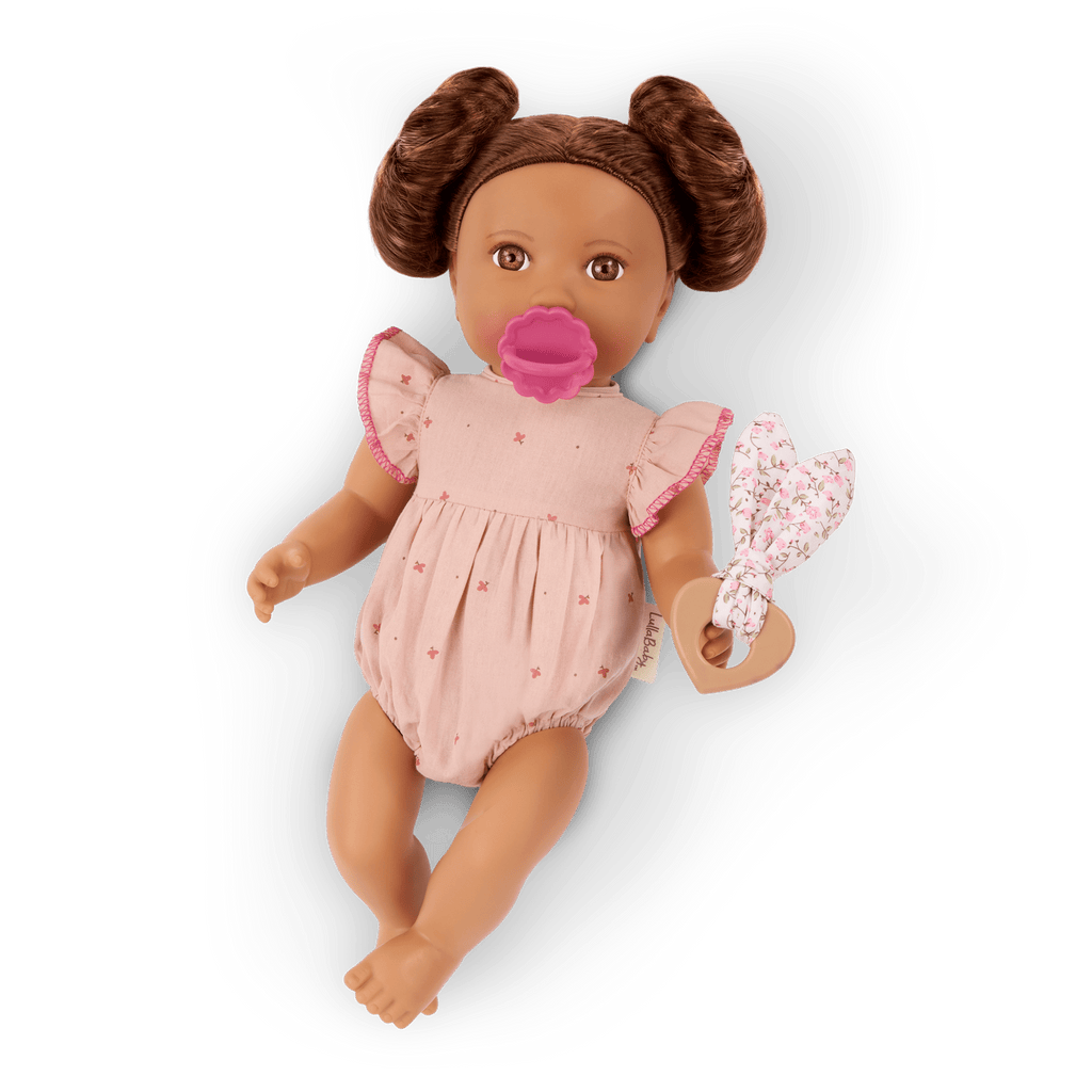 Brunette Doll Bottle Set