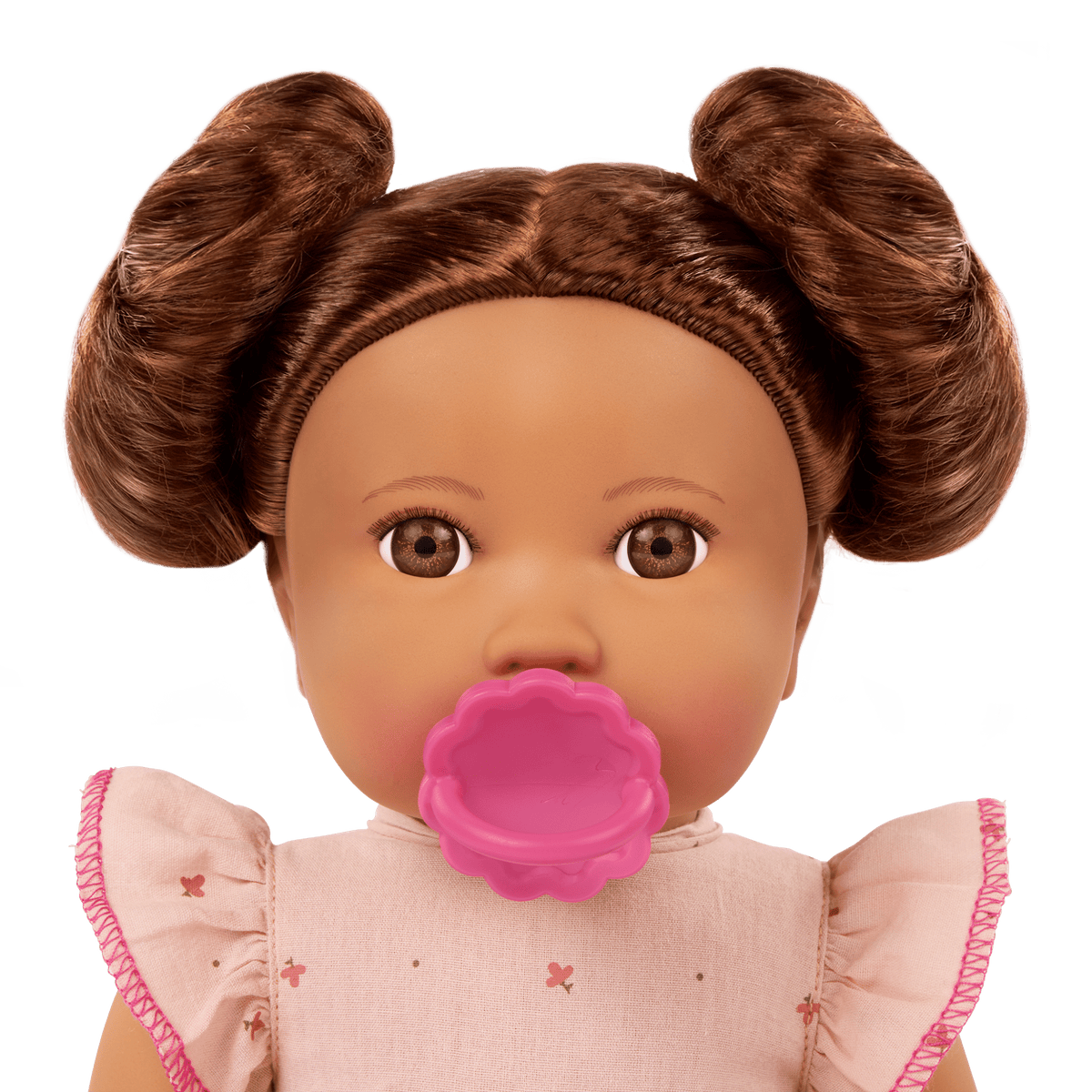 Brunette Doll Bottle Set