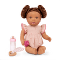 Brunette Doll Bottle Set