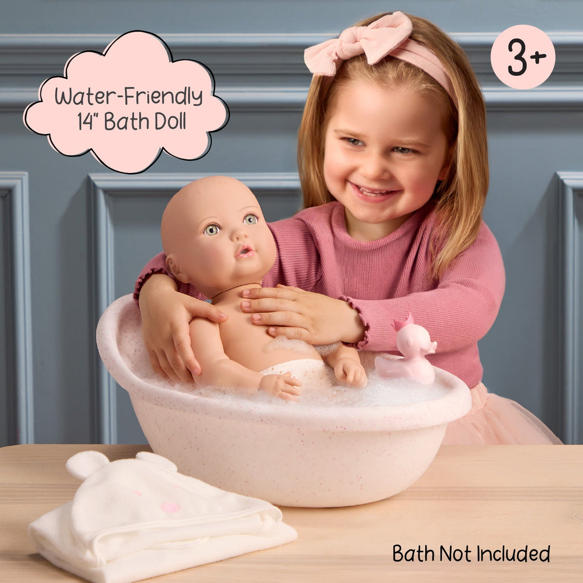 Bath Time Baby Doll