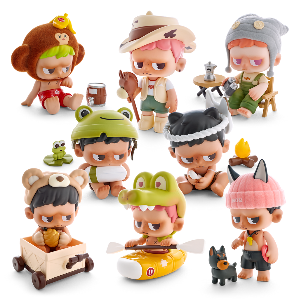 Camping Diary Mystery Figure