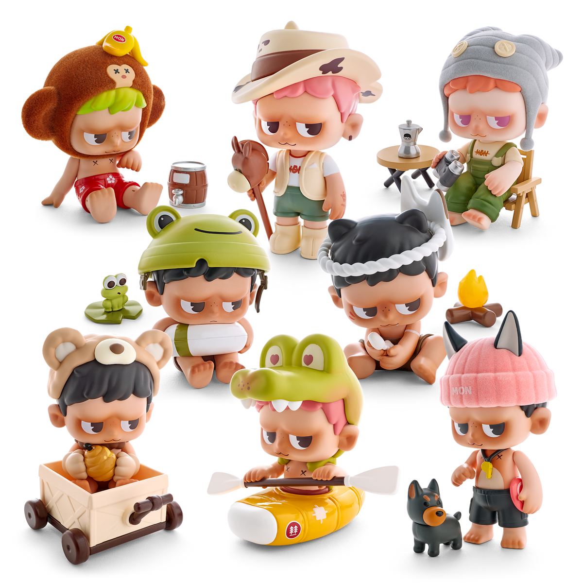 Camping Diary Mystery Figure