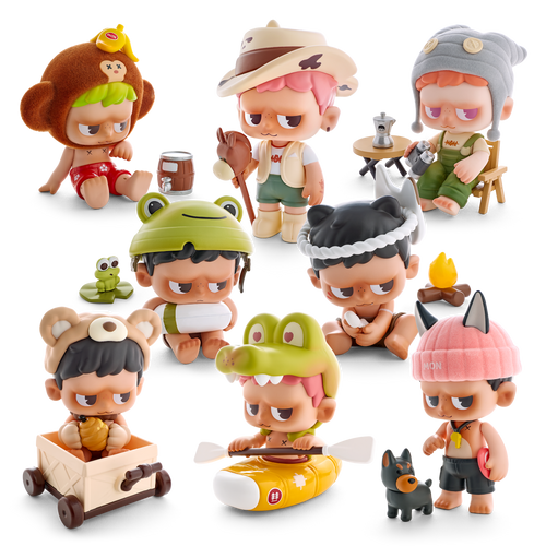 Camping Diary Mystery Figure