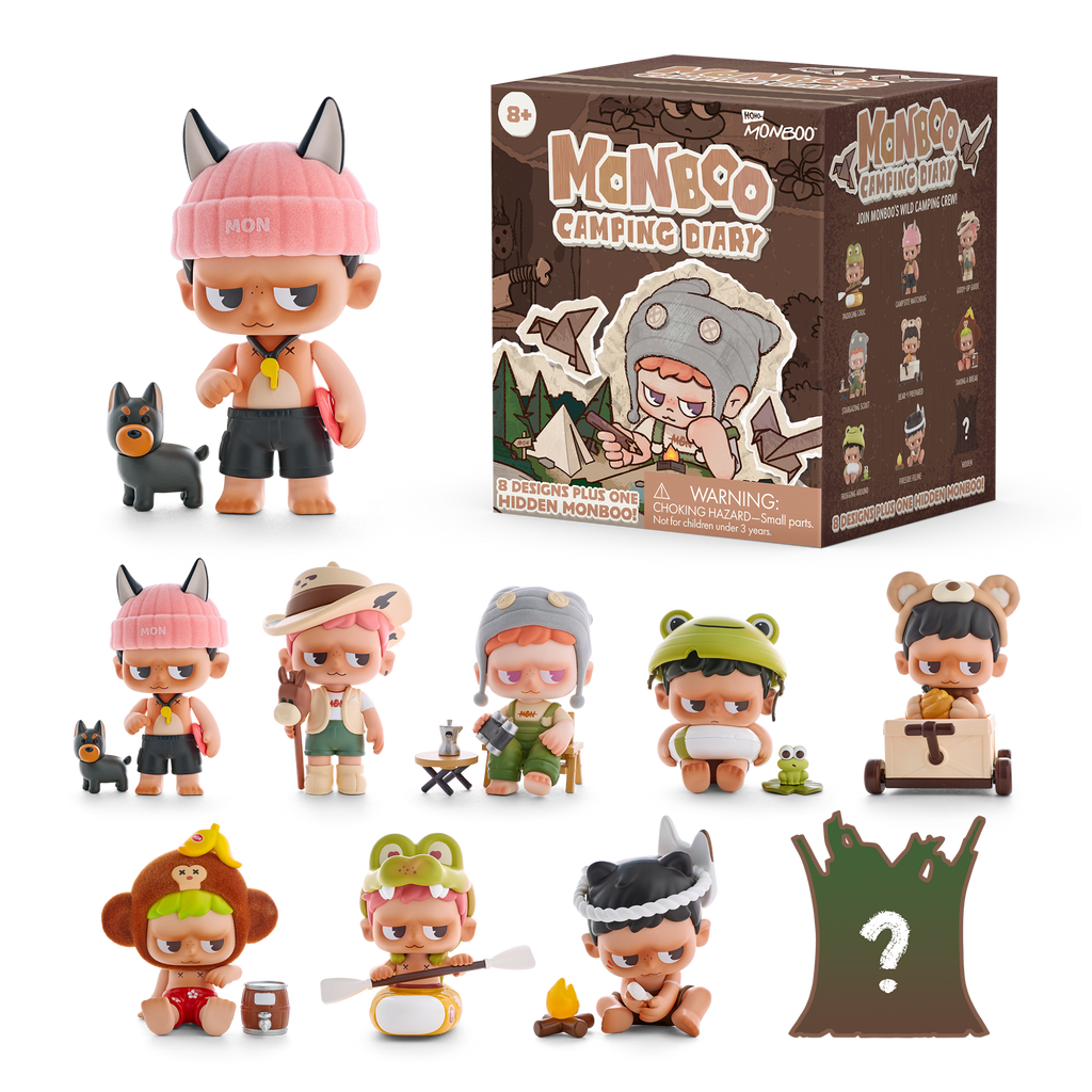 Camping Diary Mystery Figure