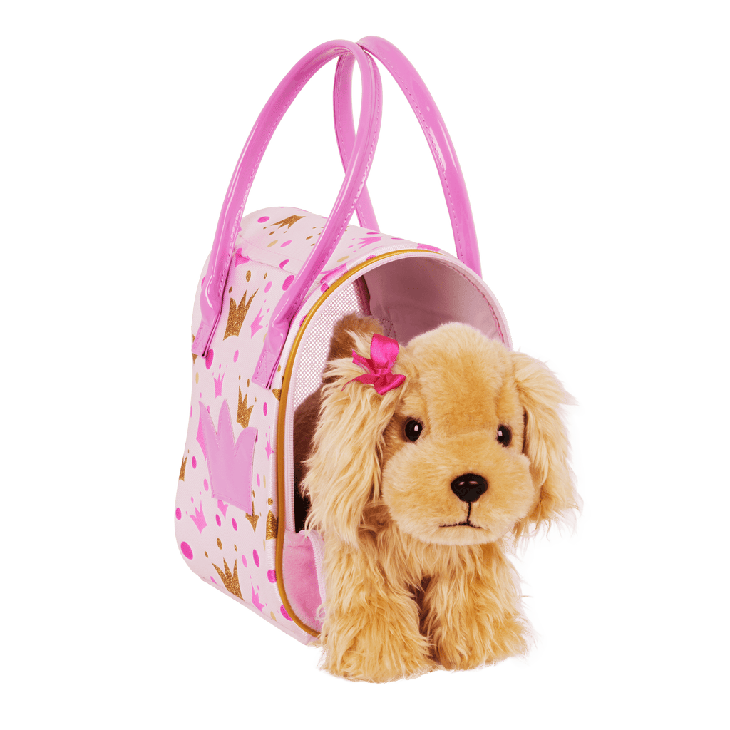 Pink Crown Glam Bag