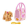 Pink Crown Glam Bag